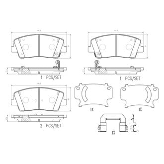 Brembo® - PRIME Ceramic Brake Pads