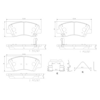 Brembo® - PRIME Ceramic Brake Pads