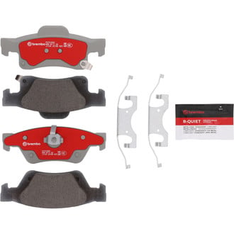 Brembo® P37016SD - Xtra Severe Duty Ceramic Rear Disc Brake Pads
