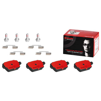 Brembo® - Premium Ceramic Rear Disc Brake Pads
