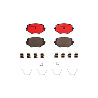 Brembo® - Premium Ceramic Front Disc Brake Pads
