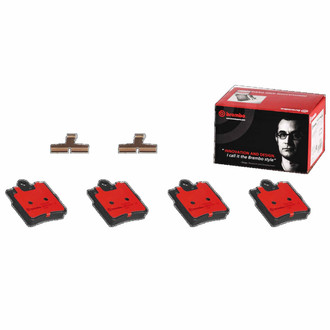 Brembo® - Premium Ceramic Rear Disc Brake Pads