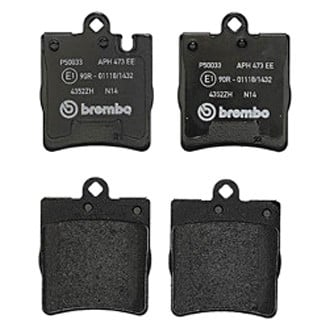 Brembo® - Premium Low-Met OE Equivalent Rear Brake Pads