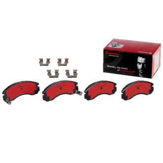 Brembo® - Premium Ceramic Front Disc Brake Pads