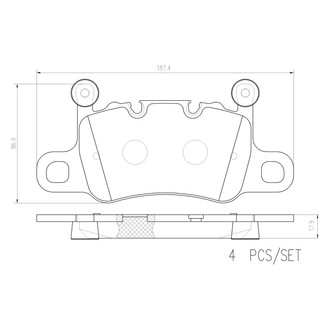 Brembo® - PRIME Ceramic Brake Pads
