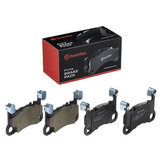 Brembo® - Premium Low-Met OE Equivalent Low-Metallic Rear Brake Pads