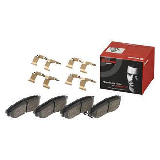 Brembo® - Premium Low-Met OE Equivalent Low-Metallic Rear Brake Pads