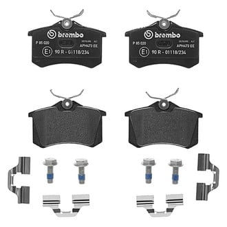 Brembo® - Premium Low-Met OE Equivalent Rear Brake Pads