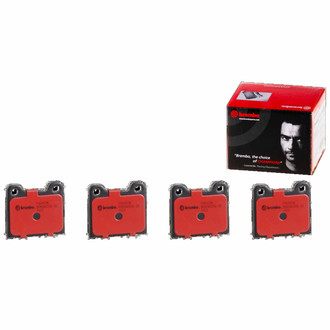 Brembo® P86002N - Premium Ceramic Rear Disc Brake Pads