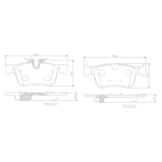 Brembo® - PRIME Ceramic Brake Pads