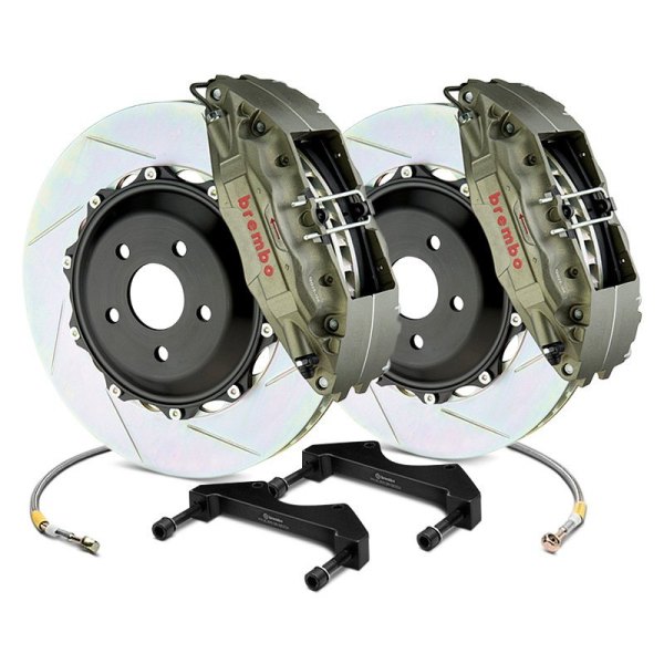 Brembo® Racing Series Slotted Type I 2Piece Rotor Brake Kit