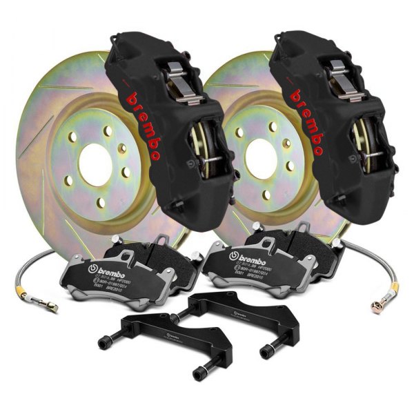  Brembo® - GT-S Series Slotted 1-Piece Rotor Front Big Brake Kit