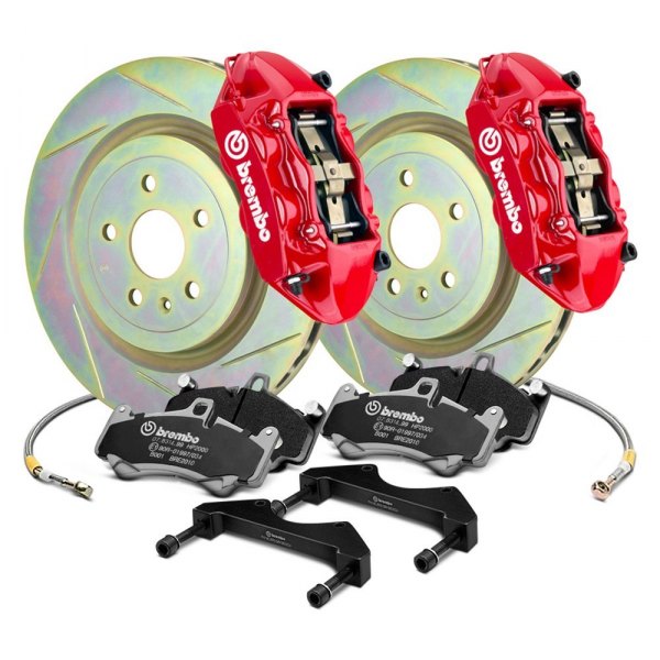  Brembo® - GT Series Slotted 1-Piece Rotor Front Big Brake Kit