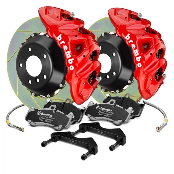  Brembo® - GT Series B-M Slotted 2-Piece Rotor Front Big Brake Kit