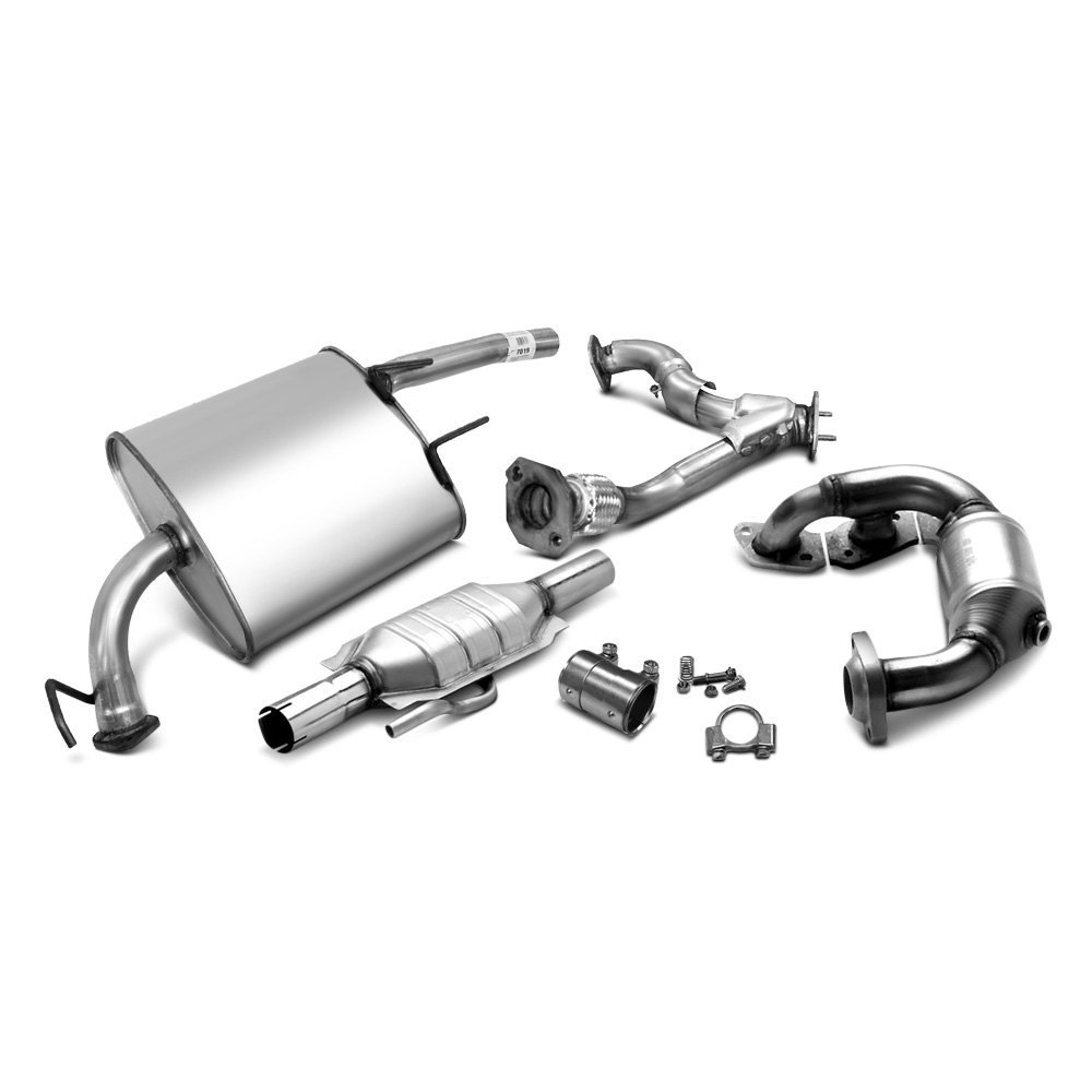 Exhaust Muffler Assembly-Direct-fit Rear Bosal 175-019