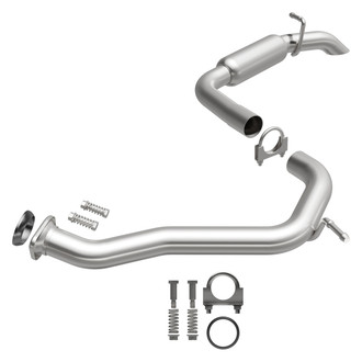 BRExhaust® - Aluminized Steel Rear Exhaust Muffler Kit