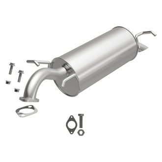BRExhaust® - Aluminized Steel Rear Exhaust Muffler Kit