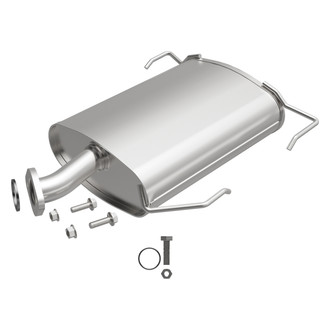 BRExhaust® - Aluminized Steel Rear Exhaust Muffler Kit