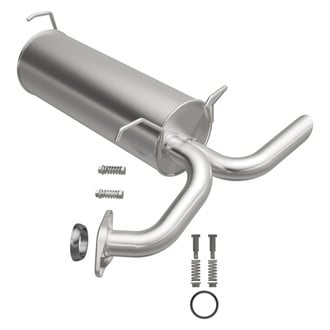 BRExhaust® - Aluminized Steel Rear Exhaust Muffler Kit