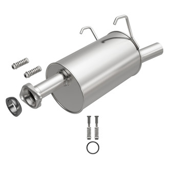BRExhaust® - Aluminized Steel Rear Exhaust Muffler Kit