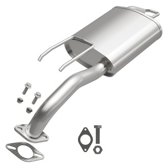BRExhaust® - Aluminized Steel Rear Exhaust Muffler Kit