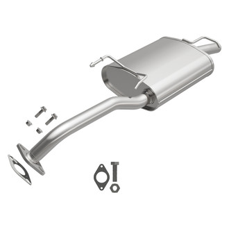 BRExhaust® - Aluminized Steel Rear Exhaust Muffler Kit