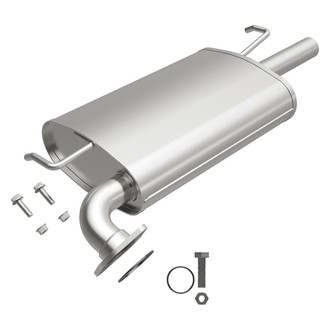 BRExhaust® - Aluminized Steel Rear Exhaust Muffler Kit