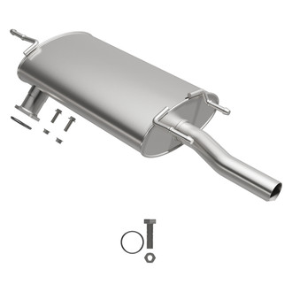 BRExhaust® - Aluminized Steel Rear Exhaust Muffler Kit