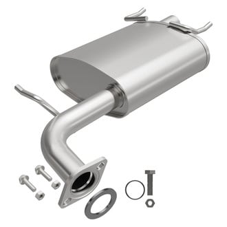 BRExhaust® - Aluminized Steel Rear Exhaust Muffler Kit