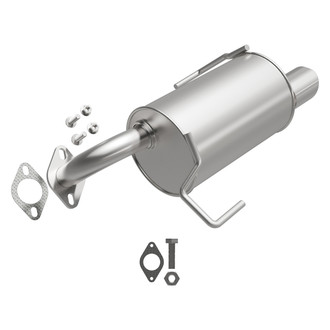 BRExhaust® - Aluminized Steel Rear Driver Side Exhaust Muffler Kit