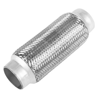 BRExhaust® - Interlock Flex Pipe without Ends (1.75" Inlet, 1.75" Outlet, 8" Flex Length)