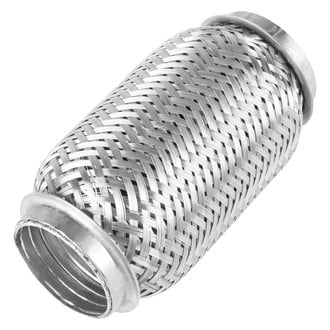 BRExhaust® - Interlock Flex Pipe without Ends (2" Inlet, 2" Outlet, 6" Flex Length)