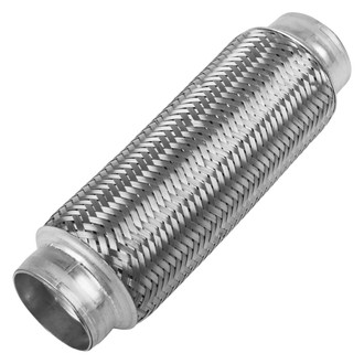 BRExhaust® - Interlock Flex Pipe without Ends (2" Inlet, 2" Outlet, 10" Flex Length)