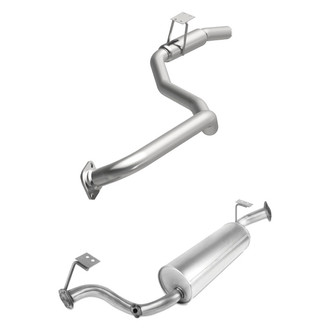 BRExhaust® - Exhaust Muffler and Tailpipe Kit