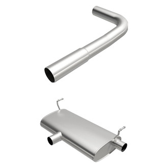 BRExhaust® - Exhaust Muffler and Tailpipe Kit