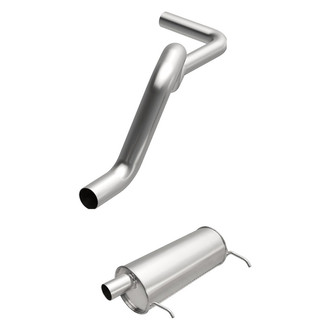 BRExhaust® - Exhaust Muffler and Tailpipe Kit