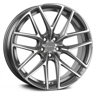 BREYTON WHEELS® - HIBONIT Matte Gunmetal with Polished Face