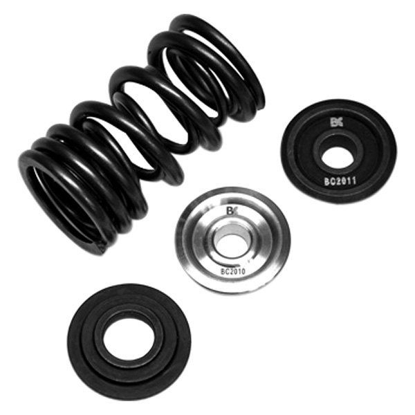Brian Crower® - Dual Valve Spring & Steel Retainer Kit with Seat