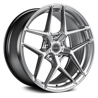 BRIXTON FORGED® RF7 Wheels - Satin Sterling Silver Rims