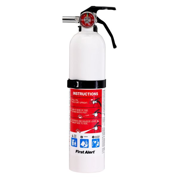 BRK® - 2.5 lb 1-A:10-B:C White Fire Extinguisher