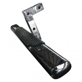 Broadfeet® - 4" Oval Adjustable for Sensors Hitch Step for 2" Receivers