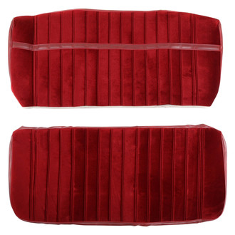 Brothers Trucks® - Vinyl and Cloth Seat Upholstery, Maroon/Burgundy