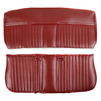 Brothers Trucks® - Deluxe Pleat Vinyl Seat Upholstery, Maroon