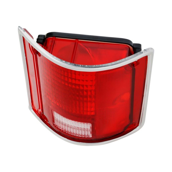 Brothers Trucks® - Passenger Side Chrome/Red Factory Style Tail Light Lens and Housing