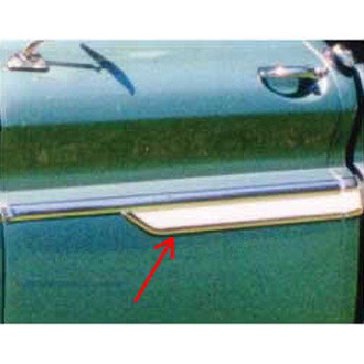 Brothers Trucks® - Lower Passenger Side Door Molding