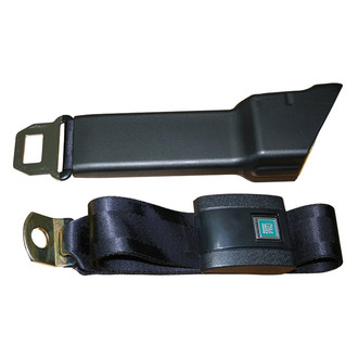 Brothers Trucks® - "GM" Seat Belt Kit, 2 Pieces, Black