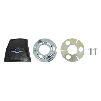 Brothers Trucks® - Horn Button Kit, Black with Balck Bowtie Logo
