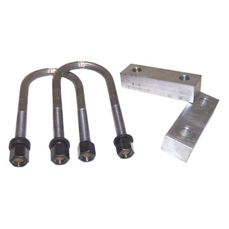 Brothers Trucks® - 2" Rear Leaf Spring Lowering Block Kit