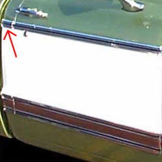 Brothers Trucks® - Upper Passenger Side Truck Cab Molding