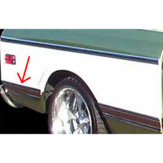 Brothers Trucks® - Rear Lower Passenger Side Bed Side Molding